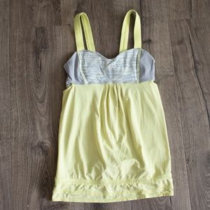 Lululemon Run: Back on Track Tank yellow 6